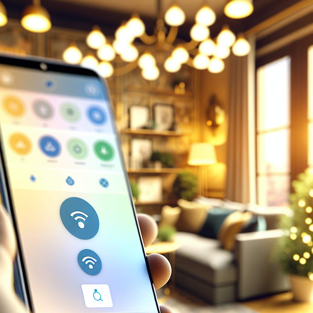 Éclairage connecté : gérez vos lumières facilement !